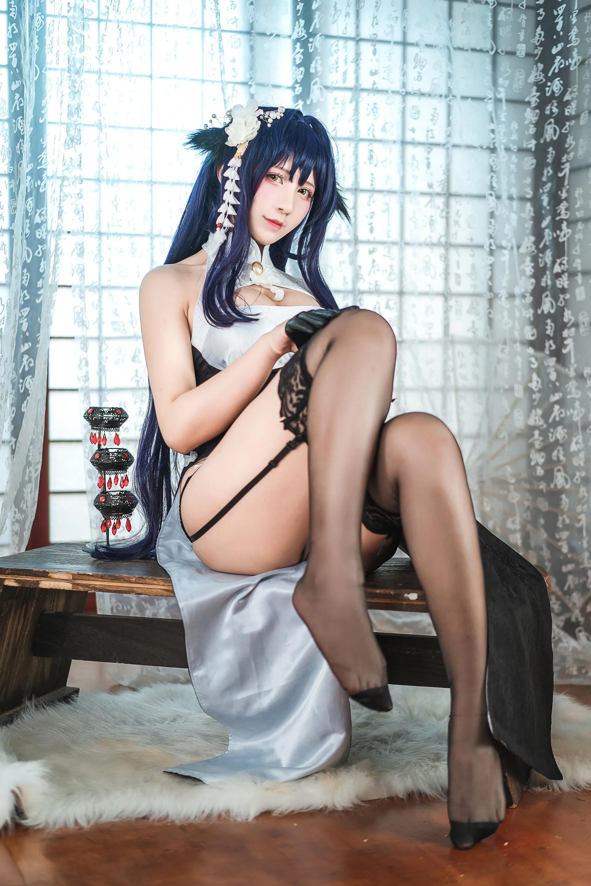 九曲Jean – NO.64 吾妻旗袍 [28P]插图4